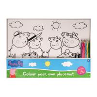 Wins Holland Placemat Kleuren Peppa Pig