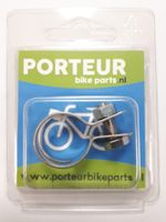 Porteur Bandage Porteur groot 22mm rvs - thumbnail