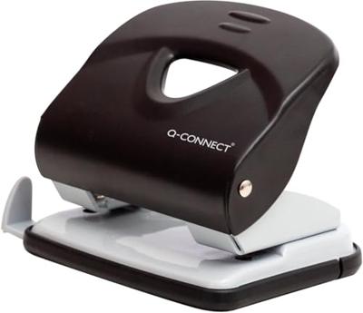 Perforator Q-Connect KF14220, metaal, 30 vellen, zwart