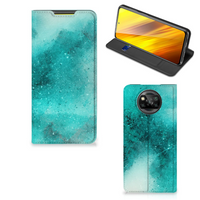 Bookcase Xiaomi Poco X3 Pro | Poco X3 Painting Blue - thumbnail