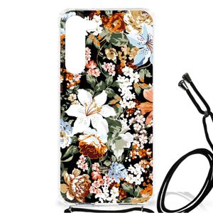 Case voor Samsung Galaxy S23 Plus Dark Flowers