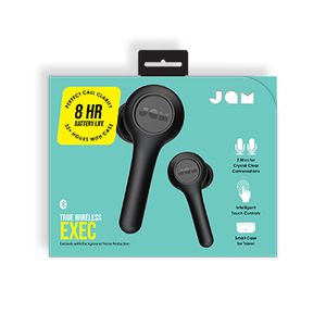 JAM Black TWS EXEC Headset Draadloos In-ear Oproepen/muziek Bluetooth Zwart