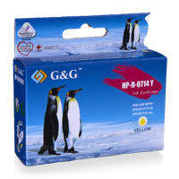 G&G Cartridge compatible met Epson T0714 Geel