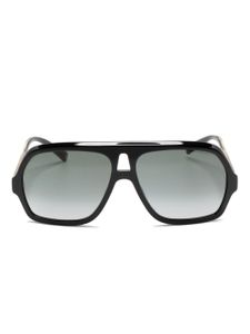 Givenchy lunettes de soleil à monture pilote - Noir