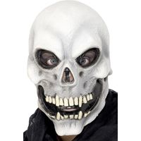 Halloween/Horror Doodshoofd masker - voor volwassenen   - - thumbnail