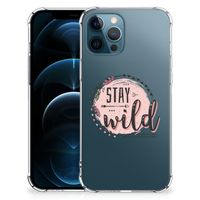 iPhone 12 | 12 Pro Stevig Bumper Hoesje Boho Stay Wild - thumbnail