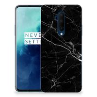 OnePlus 7T Pro TPU Siliconen Hoesje Marmer Zwart - Origineel Cadeau Vader - thumbnail