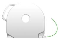 3D Systems CubePro filament ABS cartridge groen (origineel)
