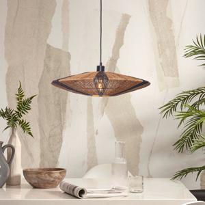 GOOD&MOJO Hanglamp Iguazu Jute, 40cm - Naturel/Zwart