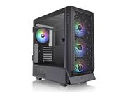 Thermaltake CA-1X5-00M1WN-00 500 TG ARGB Zwart E-ATX Mid Tower Chassis gehard glas