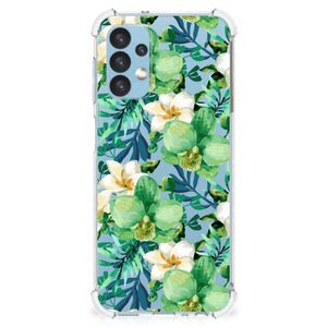 Samsung Galaxy A13 (4G) Case Orchidee Groen