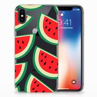 Apple iPhone X | Xs Siliconen Case Watermelons - thumbnail