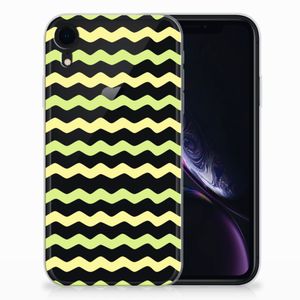 Apple iPhone Xr TPU bumper Waves Yellow