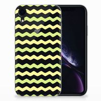 Apple iPhone Xr TPU bumper Waves Yellow