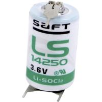 Saft LS 14250 3PFRP Speciale batterij 1/2 AA U-soldeerpinnen Lithium 3.6 V 1200 mAh 1 stuk(s) - thumbnail