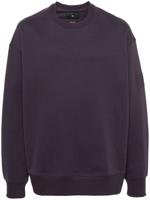 Y-3 Katoenen sweater met logo-applicatie - Paars