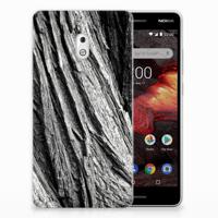 Bumper Hoesje Nokia 2.1 (2018) Boomschors Grijs