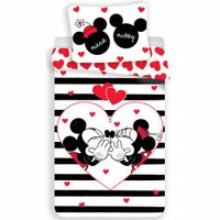 Disney Minnie Mouse Dekbedovertrek Stripe