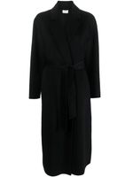 P.A.R.O.S.H. belted-waist cashmere midi coat - Noir - thumbnail