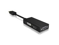 ICY BOX DisplayPort Adapter [1x DisplayPort stekker - 1x DVI, VGA-bus, HDMI-bus] IB-AC1031 - thumbnail