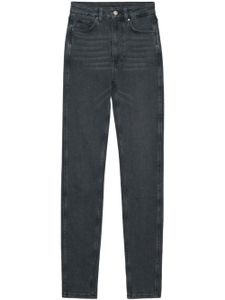 ANINE BING jean skinny Beck à taille haute - Noir