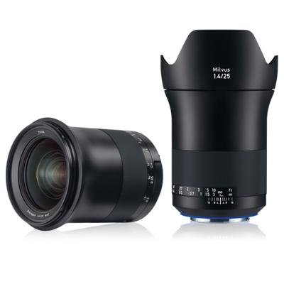 Carl Zeiss Milvus 1.4/25 mm ZE SLR Groothoeklens Zwart