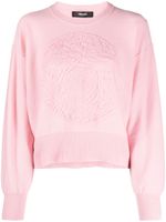 Versace pull Medusa en laine mélangée - Rose