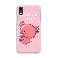 Love You A Lotl: iPhone XR Volledig Geprint Hoesje - thumbnail