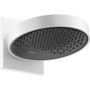 Hansgrohe Rainfinity PowderRain hoofddouche 250 1jet met douchearm 10-30° verticaal kantelbaar Ø25cm mat wit 26226700