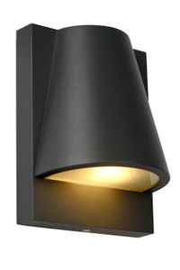 Lucide LIAM - Wandlamp Binnen/Buiten - 1xGU10 - IP44 - Antraciet