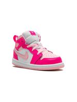 Jordan Kids Air Jordan 1 Mid "Fierce Pink" sneakers - Rose