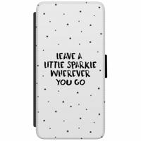 Samsung Galaxy S7 flipcase - Leave a little sparkle