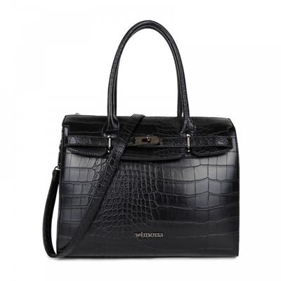 Wimona Liona Dames Handtas Zwart