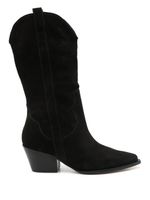 Sarah Chofakian bottines Estee d'inspiration western - Noir