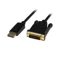 StarTech.com 91 cm DisplayPort naar DVI actieve adapter kabel DP naar DVI 1920x1200 zwart