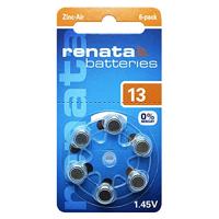 Renata Hearing Aid PR48 knoopcel ZA 13 zink-lucht 305 mAh 1,4 V 6 st.