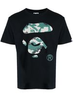 A BATHING APE® t-shirt à logo imprimé - Noir