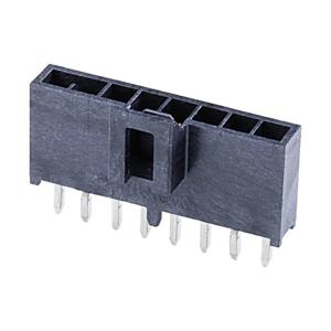 Molex 1053091208 Female header, inbouw (standaard) Totaal aantal polen: 8 Rastermaat: 2.50 mm Inhoud: 1 stuk(s) Tray