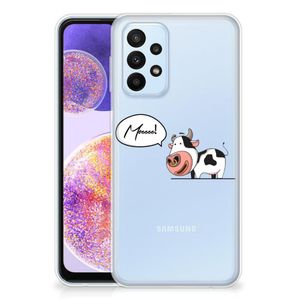 Samsung Galaxy A23 Telefoonhoesje met Naam Cow