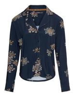 Essenza Essenza Senna Lauren Pyjama top long sleeve – Indigo blue