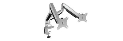 ICY BOX IB-MS504-T 32 Klem Zwart, Zilver flat panel bureau steun ICY BOX IB-MS504-T 32 Klem Zwart, Zilver flat panel bureau steun