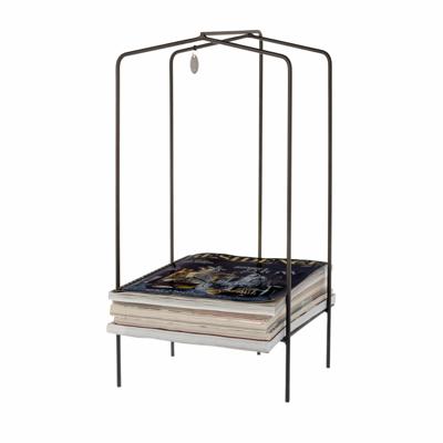 Riverdale Tijdschriftenhouder Roma zwart 50cm