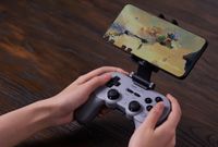 8Bitdo Pro 2 Grijs Bluetooth/USB Gamepad Analoog/digitaal Nintendo Switch, Nintendo Switch Lite, PC, iOS - thumbnail