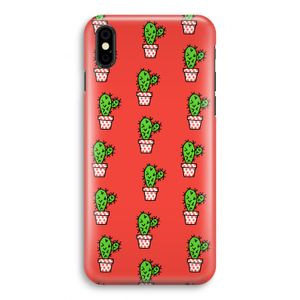 Mini cactus: iPhone X Volledig Geprint Hoesje