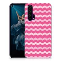 Honor 20 Pro TPU bumper Waves Pink