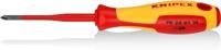 Knipex Schroevendraaier (Slim) voor kruiskopschroeven Phillips gebruineerd, geïsoleerde meercomponenten-greep, VDE-getest 187 mm 98 24 01 SL