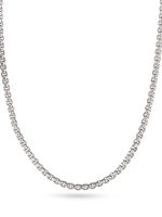 David Yurman collier Box Chain en or 14ct et argent sterling