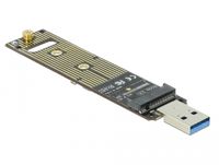 Delock 64069 converter voor M.2 NVMe PCIe SSD met USB 3.1 Gen 2 - thumbnail