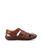 Pikolinos Bruine leren sandalen Tarifa
