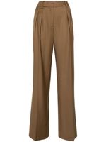 Loulou Studio pantalon de costume en laine - Marron